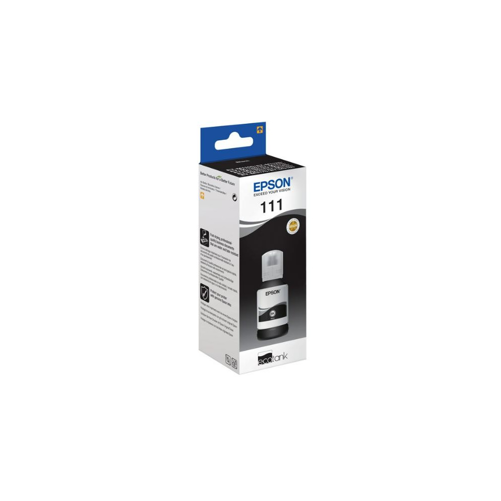 Bouteille EPSON - N°111 - Noir 127ml - EcoTank ET-M1170 - 6000page