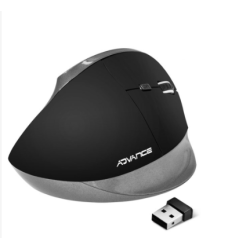 Souris sans fil - VERTICAL PLUS ergonomique droitier Noir