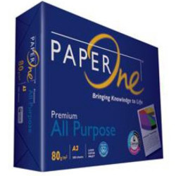 Rame A3 -  80g - Blanc PAPER ONE (500 feuilles Papier)