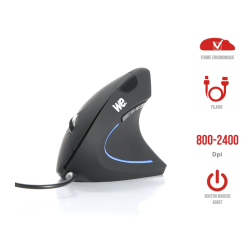 Souris filaire WE Ergo Vertical - Droitier //