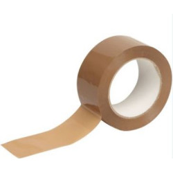 Adhesif Havane 50mm x 100m - Polypropylène - 48µ //