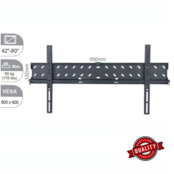 Support écran mural 42" à 80" **