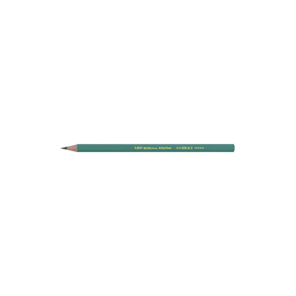 Crayon Papier HB BIC EVOLUTION 650 - Recyclé - A l unité //