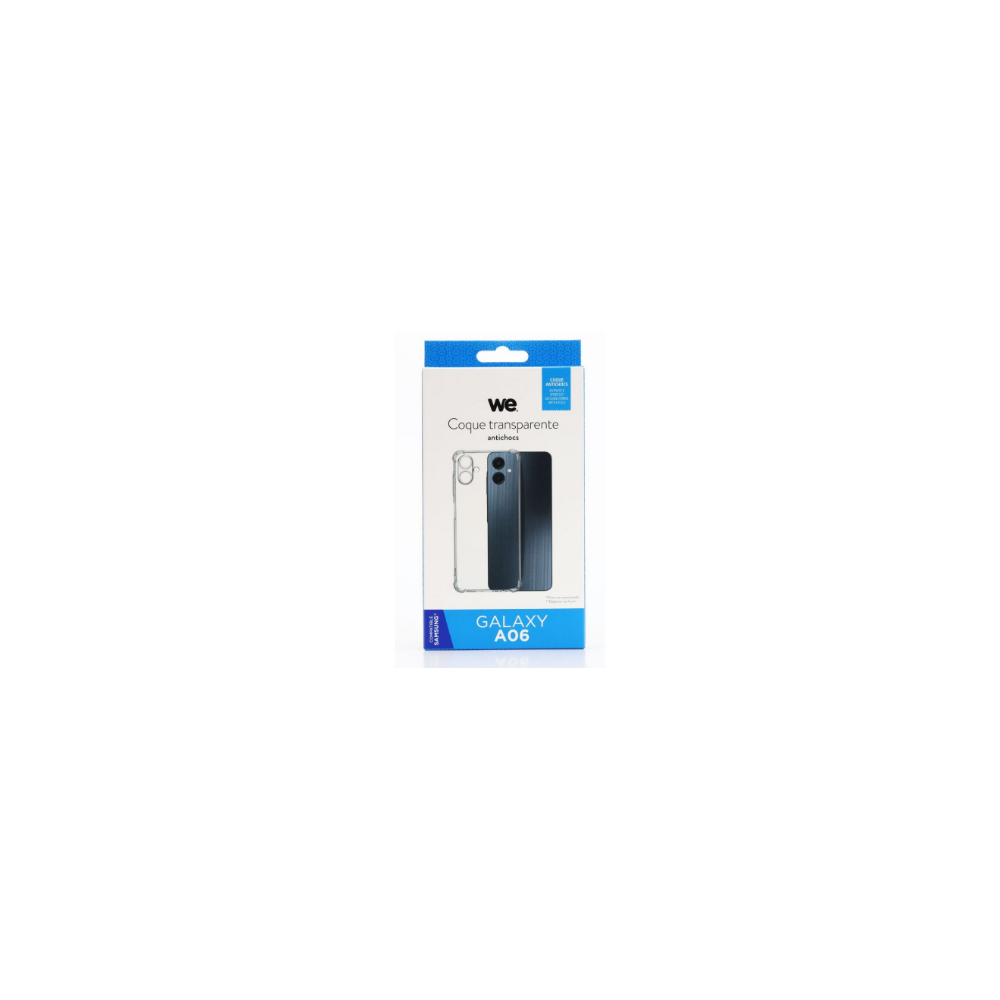 Coque SAMSUNG Galaxy A06 transparent renforcée