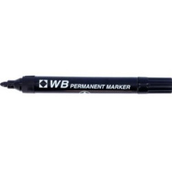 Marqueur perm. - Ogive 2 mm NOIR - 1er PRIX //