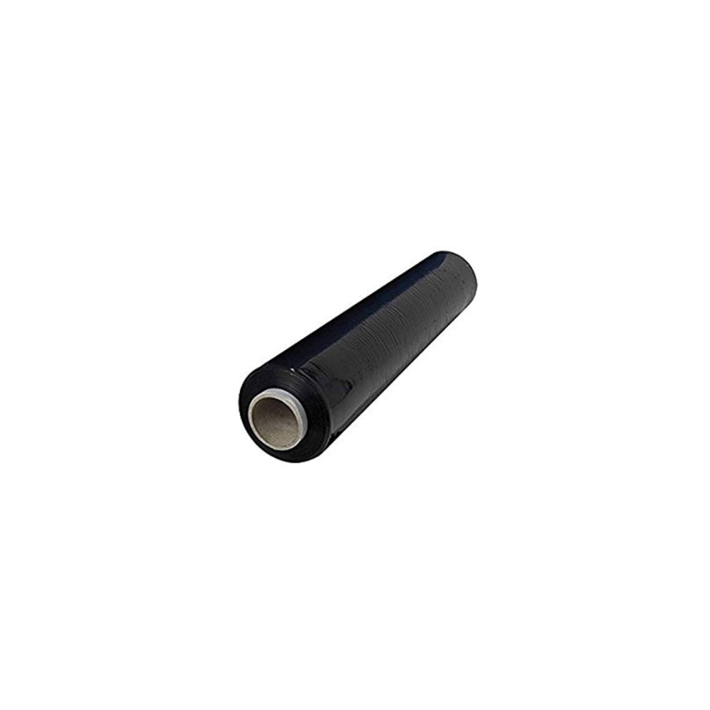 Film étirable NOIR polyéthylène - 20 microns - 0.45 x 300 m //