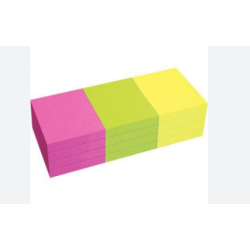 Bloc reposit 50 x 40mm - Couleurs ass - 100f - Par 12 //