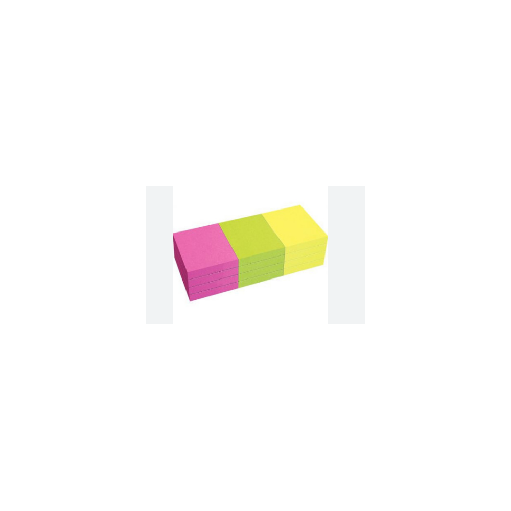 Bloc reposit 50 x 40mm - Couleurs ass - 100f - Par 12 //