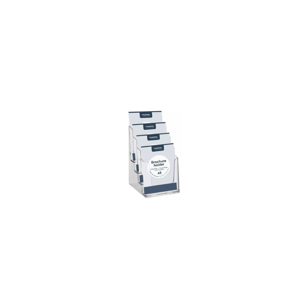 Porte monobloc 4 cases A5 portrait - CRISTAL //