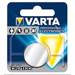 Pile CR2032 - Lithium - Bouton argent //