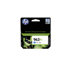 Cart HP N°963XL Cyan -3JA27AE- 1600p - Officejet Pro 9013,9023,90XX**