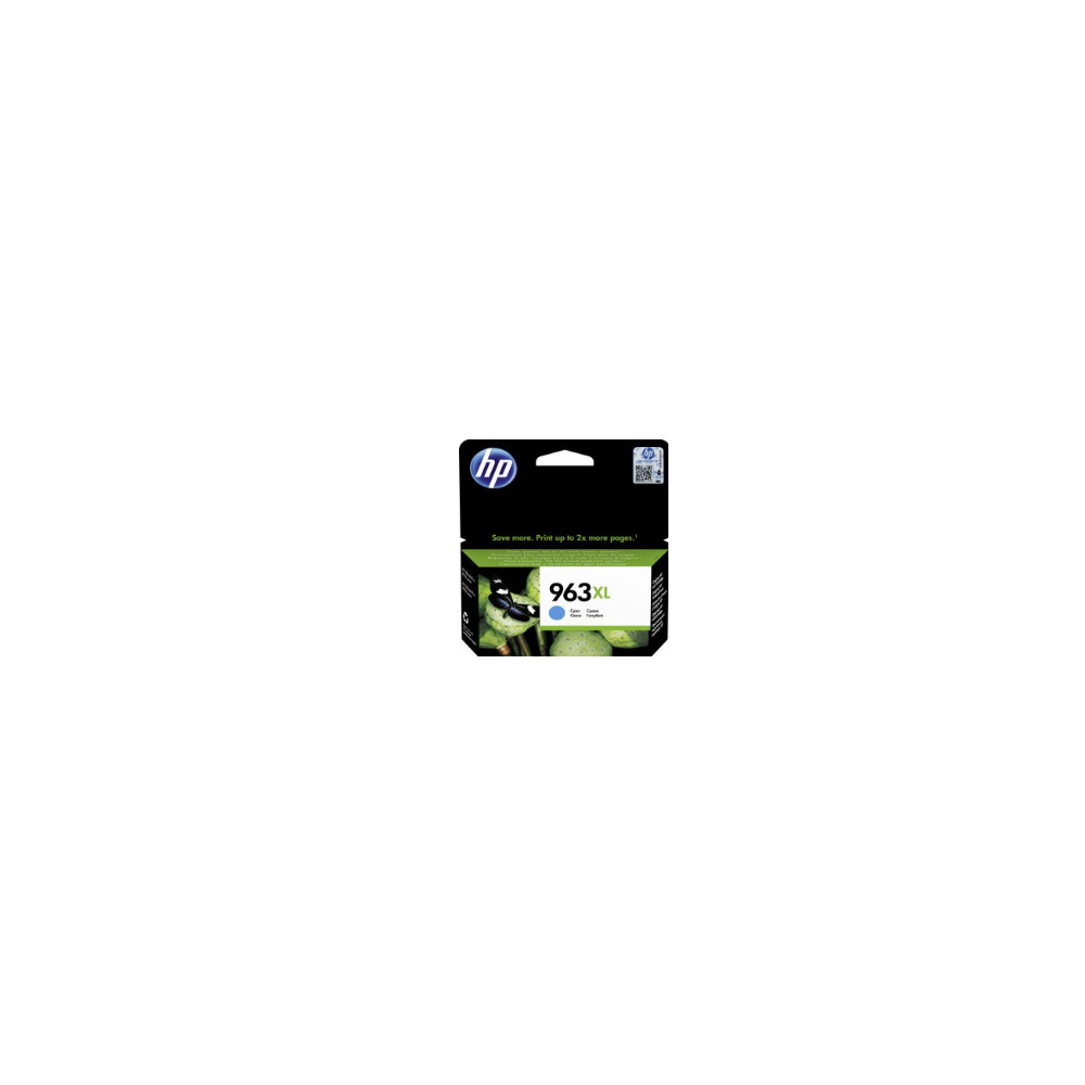 Cart HP N°963XL Cyan -3JA27AE- 1600p - Officejet Pro 9013,9023,90XX**