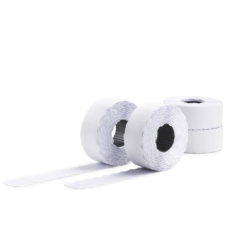 Rouleau etiq. blanches adhés. (26x12mm) 1500 etiquettes **