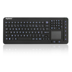 Clavier filaire KEYSONIC en silicone / pavé tactile  / USB **